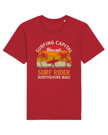 Surfing Capital Hawaii Surf Rider Northshore Maui Red