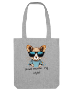 SMALL MOUSE, BIG STYLE! - V1 Sacoșă textilă