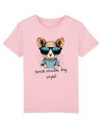 SMALL MOUSE, BIG STYLE! - V1 Tricou mânecă scurtă  Copii Mini Creator