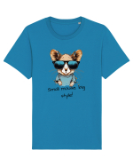 SMALL MOUSE, BIG STYLE! - V1 Tricou mânecă scurtă Unisex Rocker