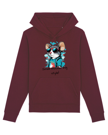 SMALL MOUSE, BIG STYLE! - V2 Burgundy