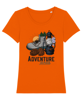 pentru aventurieri - Adventure awaits Bright Orange