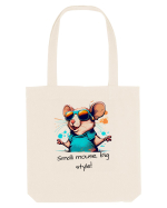 SMALL MOUSE, BIG STYLE! - V3 Sacoșă textilă