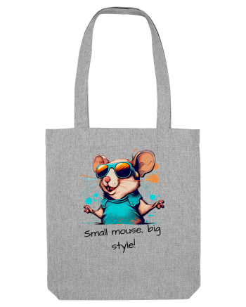SMALL MOUSE, BIG STYLE! - V3 Heather Grey