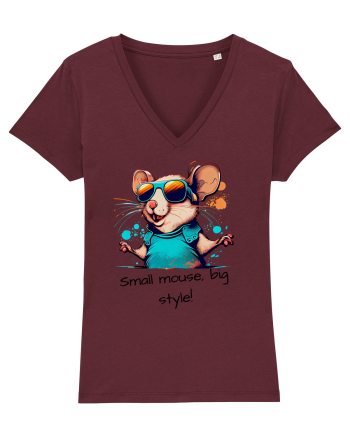 SMALL MOUSE, BIG STYLE! - V3 Burgundy