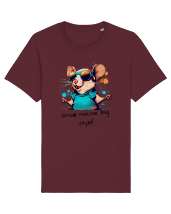 SMALL MOUSE, BIG STYLE! - V3 Burgundy