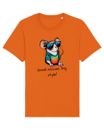 SMALL MOUSE, BIG STYLE! - V4 Tricou mânecă scurtă Unisex Rocker