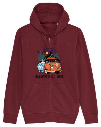 pentru aventurieri - Adventure is out there Burgundy