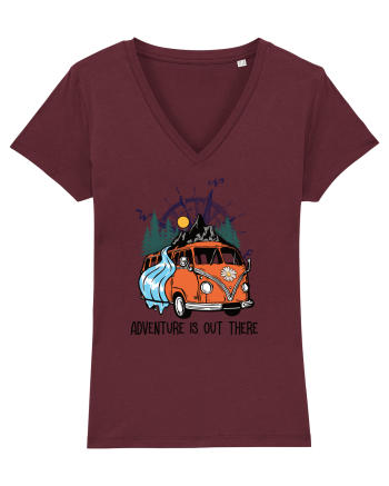 pentru aventurieri - Adventure is out there Burgundy