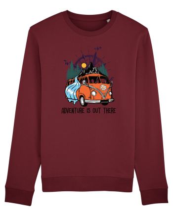 pentru aventurieri - Adventure is out there Burgundy