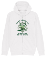 pentru aventurieri - And into the forest I go Hanorac cu fermoar Unisex Connector