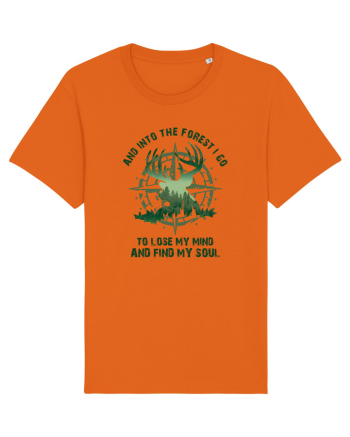 pentru aventurieri - And into the forest I go Bright Orange