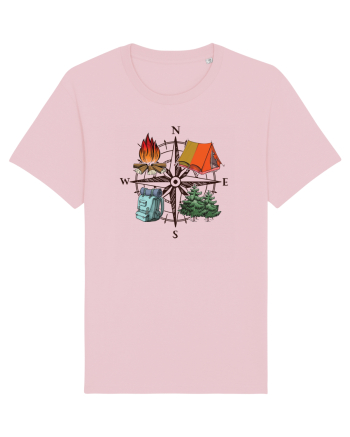 pentru aventurieri - Explore the great outdoors Cotton Pink