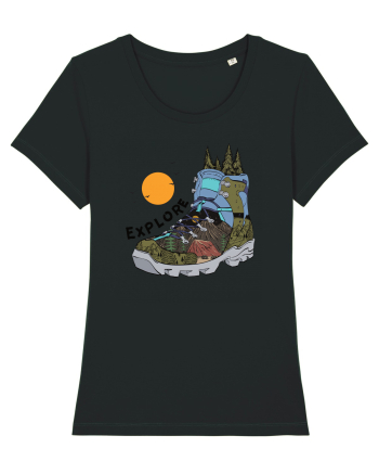 pentru aventurieri - Explorer boots Black