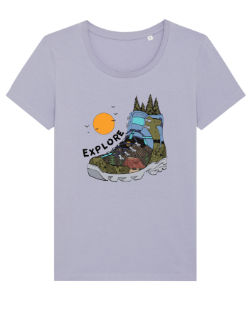 pentru aventurieri - Explorer boots Lavender