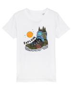 pentru aventurieri - Explorer boots Tricou mânecă scurtă  Copii Mini Creator