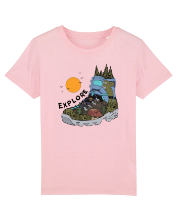 pentru aventurieri - Explorer boots Cotton Pink