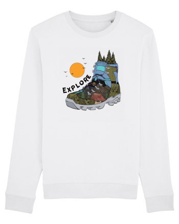 pentru aventurieri - Explorer boots White
