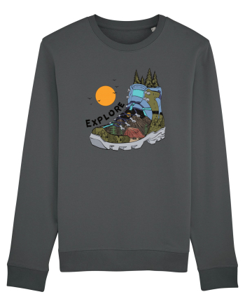 pentru aventurieri - Explorer boots Anthracite