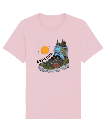 pentru aventurieri - Explorer boots Cotton Pink