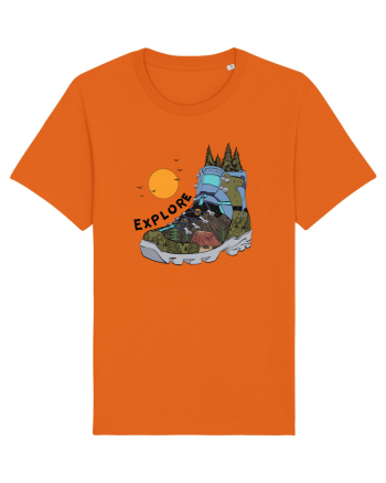 pentru aventurieri - Explorer boots Bright Orange