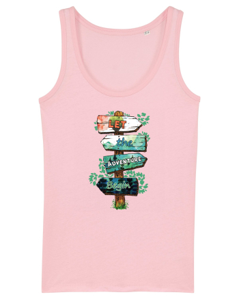 pentru aventurieri - Let the adventure begin Cotton Pink