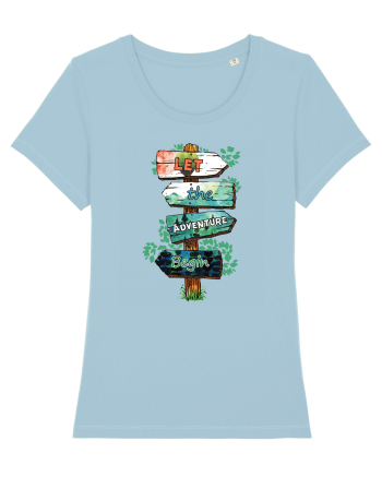 pentru aventurieri - Let the adventure begin Sky Blue