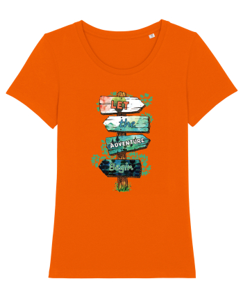 pentru aventurieri - Let the adventure begin Bright Orange