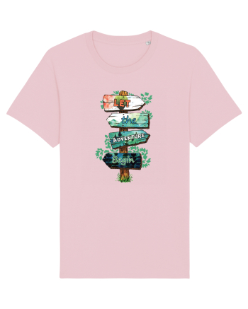 pentru aventurieri - Let the adventure begin Cotton Pink