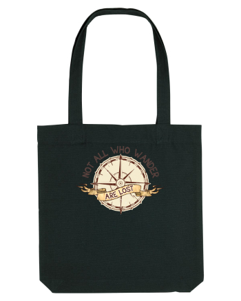 pentru aventurieri - Not all who wander are lost Black