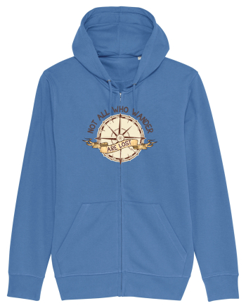 pentru aventurieri - Not all who wander are lost Bright Blue