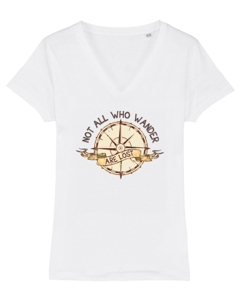pentru aventurieri - Not all who wander are lost White