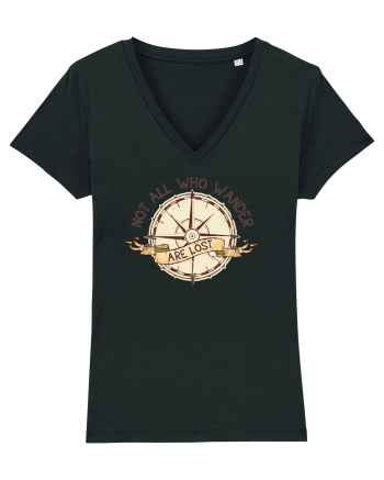 pentru aventurieri - Not all who wander are lost Black
