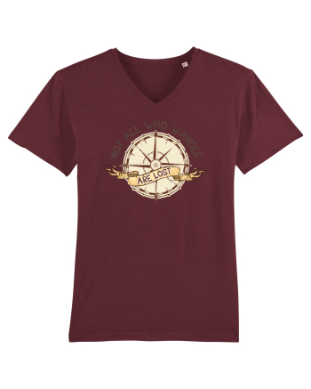 pentru aventurieri - Not all who wander are lost Burgundy