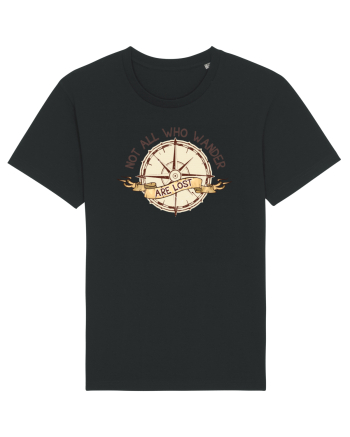 pentru aventurieri - Not all who wander are lost Black