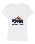 pentru aventurieri - Roam free Tricou mânecă scurtă guler V Damă Evoker