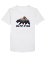 pentru aventurieri - Roam free Tricou mânecă scurtă guler larg Bărbat Skater