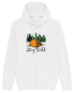 pentru aventurieri - Stay wild Hanorac cu fermoar Unisex Connector