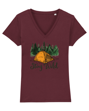 pentru aventurieri - Stay wild Burgundy