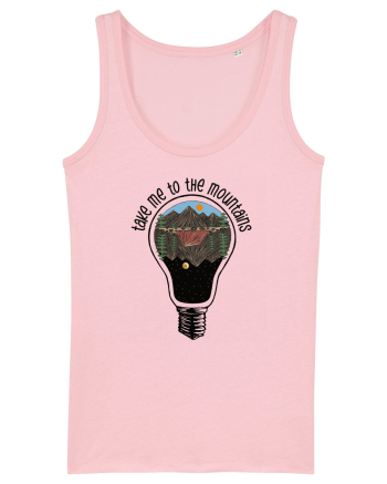 pentru aventurieri - Take me to the mountains Cotton Pink