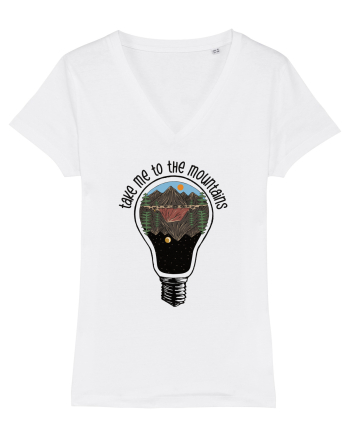 pentru aventurieri - Take me to the mountains White