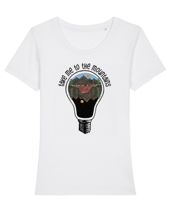 pentru aventurieri - Take me to the mountains White