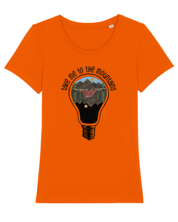 pentru aventurieri - Take me to the mountains Bright Orange