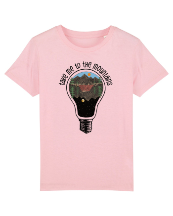 pentru aventurieri - Take me to the mountains Cotton Pink