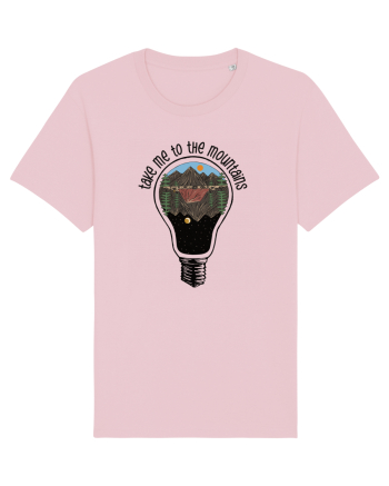 pentru aventurieri - Take me to the mountains Cotton Pink