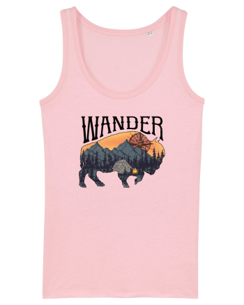 pentru aventurieri - Wander Bison Cotton Pink