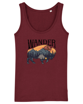 pentru aventurieri - Wander Bison Burgundy