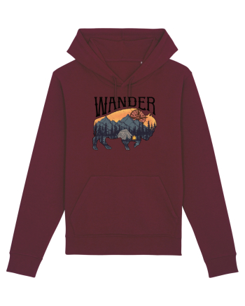pentru aventurieri - Wander Bison Burgundy