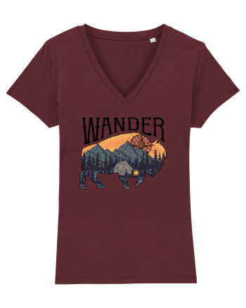 pentru aventurieri - Wander Bison Burgundy