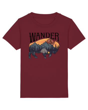 pentru aventurieri - Wander Bison Burgundy